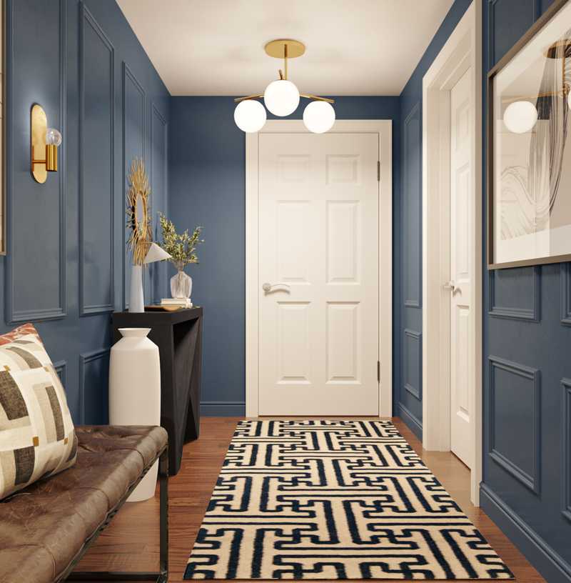 Modern, Transitional Entryway Design by Havenly Interior Designer Ana