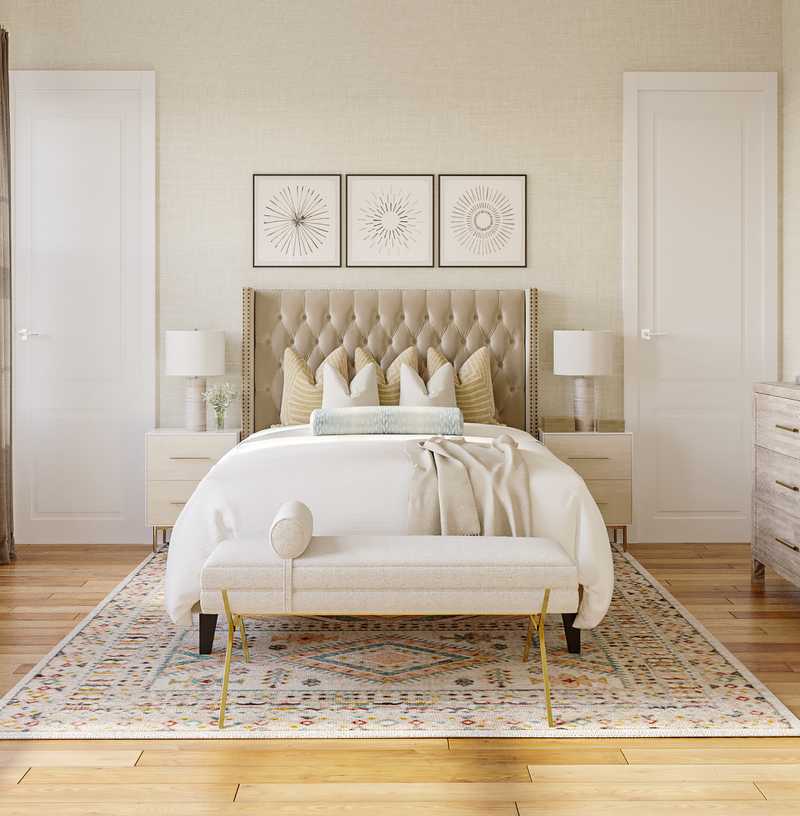 Modern, Classic Bedroom Design by Havenly Interior Designer Ana